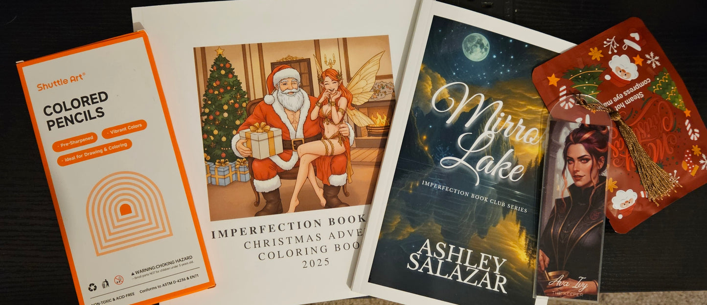 Mirror Lake & Coloring Book Set