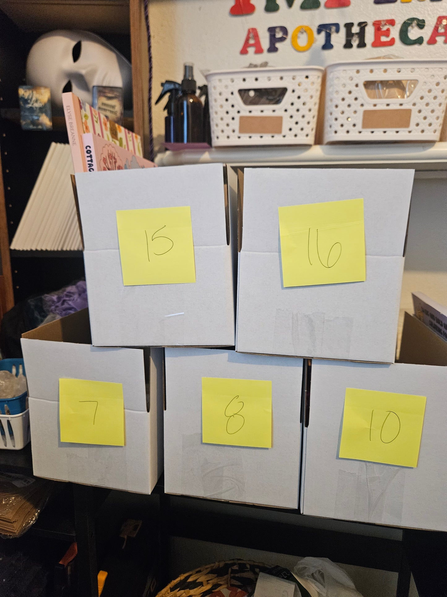 **Monday Book Grab Boxes