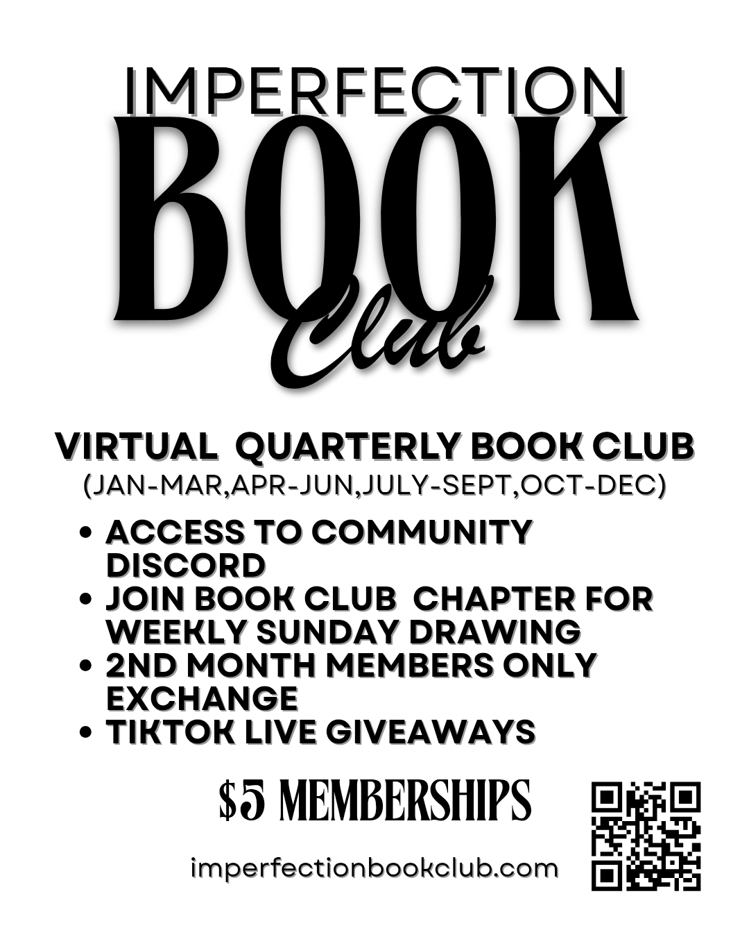 Quarterly: Imperfection Book Club Subscription