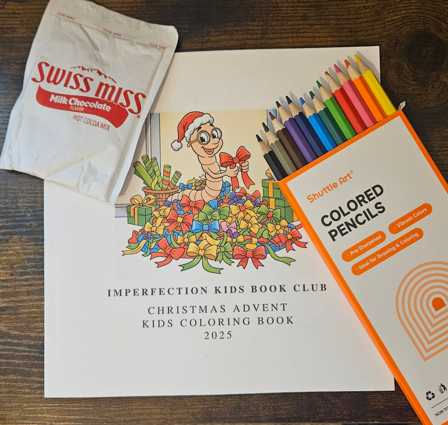 Kids Advent Coloring Book Set